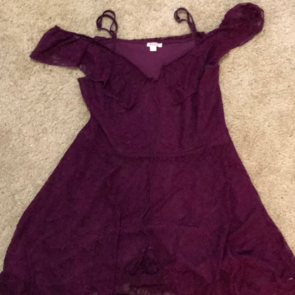Purple dress